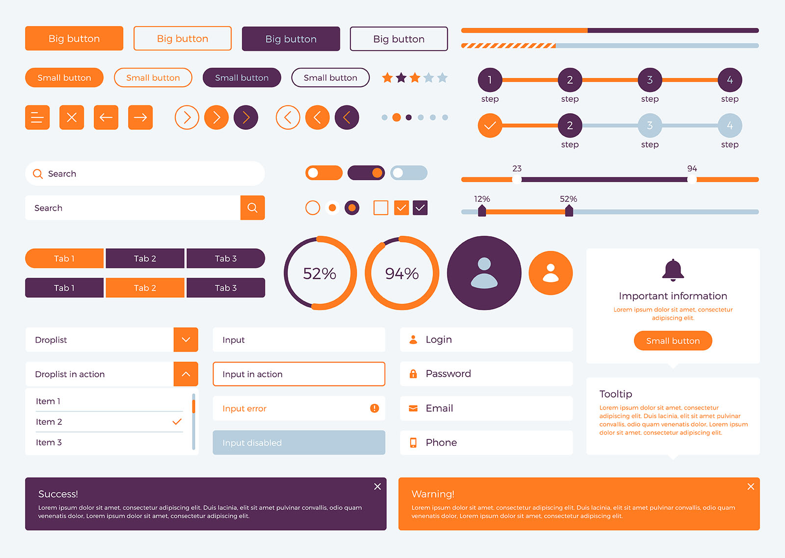 web user interface design examples